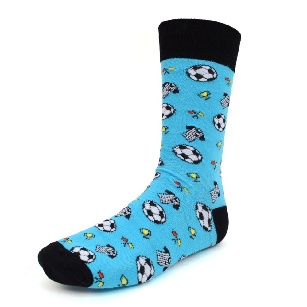 Men’s Soccer Referee Novelty Socks